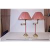 Image 2 : Pink Lamps Set of 2 (working)