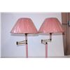 Image 3 : Pink Lamps Set of 2 (working)