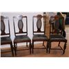 Image 3 : *6X THE BID PRICE - Vintage dining chair set