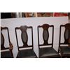 Image 6 : *6X THE BID PRICE - Vintage dining chair set