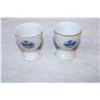 Image 5 : Corn Flour Egg cups and saucer