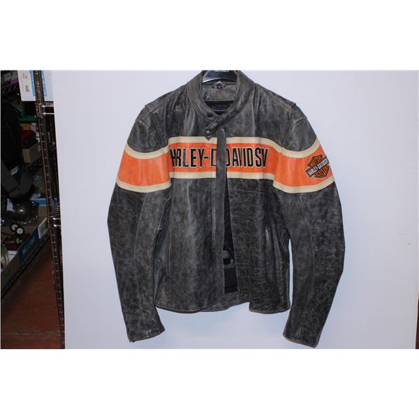 *Harley-Davidson Genuine Leather Jacket Size L