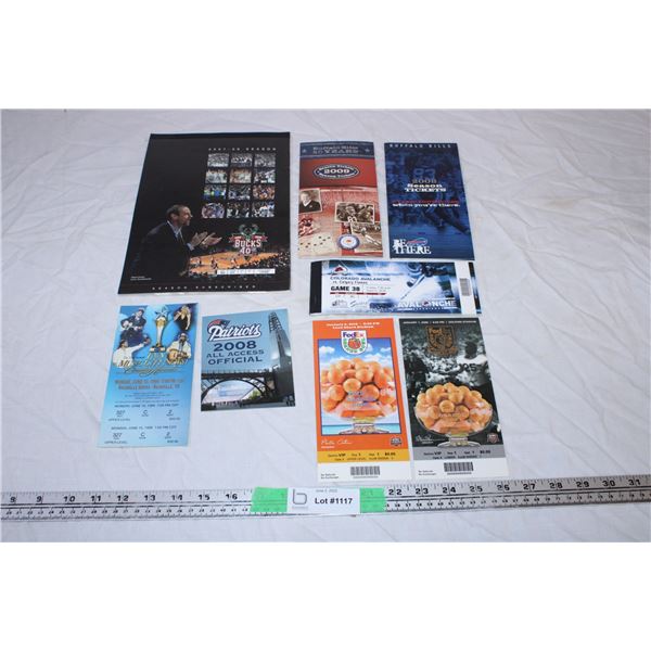 Various Sports Tickets,Season tickets