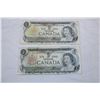 Image 2 : Canadian One Dollar Bills (6)