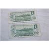 Image 3 : Canadian One Dollar Bills (6)