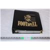 Image 1 : Football Binder with trading cards