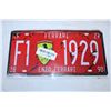 Image 3 : BYU License Plate bracket,Washington football sign,Ferrari Sign