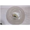 Image 5 : Aluminum pans (2) Glass Lamp shade