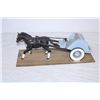 Image 2 : 15” Folk Art Horse&Cart