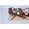 Image 3 : 21” Folk Art Horse&Sleigh