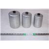 Image 1 : Vintage Aluminum Canister set (3)