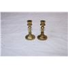Image 4 : Brass Candle Holders (4)