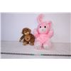 Image 1 : Vintage Bunny and Monkey