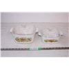 Image 1 : Casserole dishes with Lid (2)