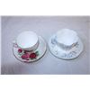 Image 4 : (3) Royal Vale + (1) Shelley Teacup + Saucer sets