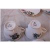 Image 6 : (3) Royal Vale + (1) Shelley Teacup + Saucer sets