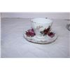 Image 3 : (5) Teacup + Saucer sets – Royal Albert + Gladstone + Japan