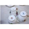 Image 6 : (5) Teacup + Saucer sets – Royal Albert + Gladstone + Japan
