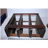 Image 4 : Wood mirrored shelf (2) 15”LX23”W