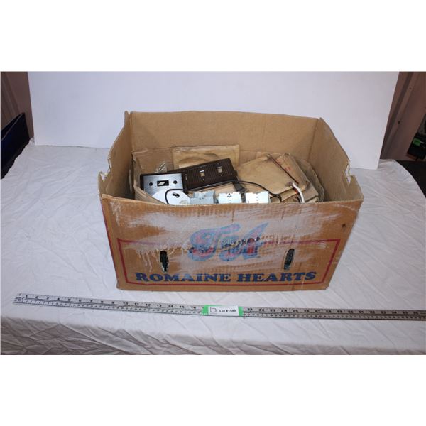 Box with Electrical Misc items