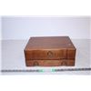 Image 1 : Wood Jewelry box 6”TX14”W