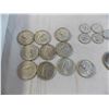 Image 2 : 1967 Centennial Coins + Canadian Coins Book (10 quarters, 50 cent piece, 4 dimes)