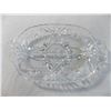 Image 2 : (2) Crystal glass serving dishes