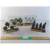 Image 1 : (4) packages of mini scenery trees