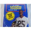 Image 2 : Canadian Football League trading cards - sealed box
