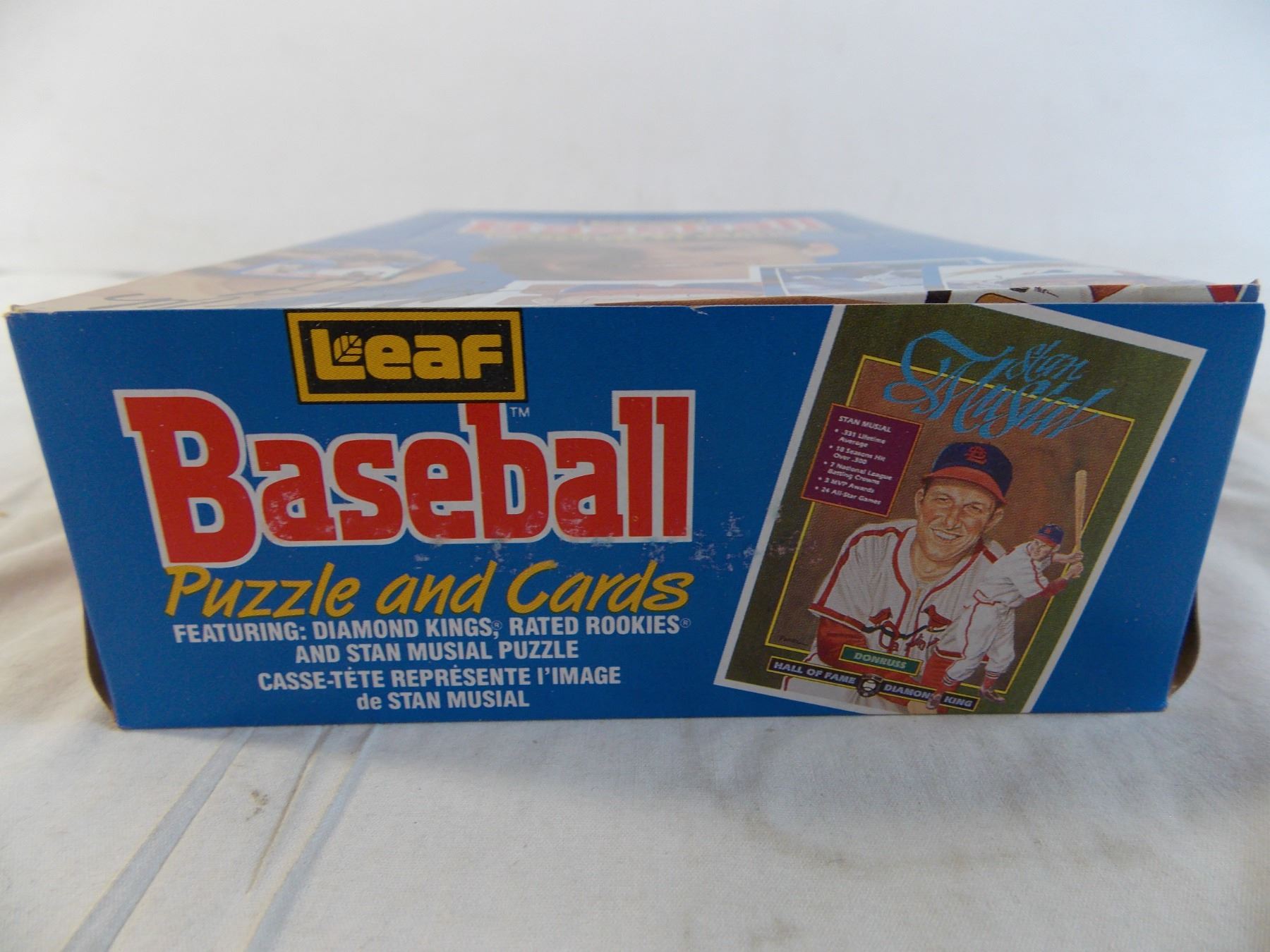 Leaf baseball cards unopened box Bodnarus Auctioneering