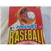 Image 2 : 1991 Fleer baseball cards - unopened box