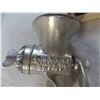 Image 3 : Hand crank meat grinder with parts