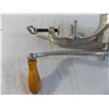 Image 4 : Hand crank meat grinder with parts