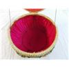 Image 4 : Wicker basket with pink interior