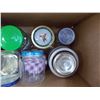 Image 2 : Box of assorted jars