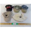 Image 1 : (5) various hats