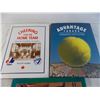 Image 2 : (3) books. Golf, Tennis and baseball
