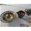 Image 2 : Silver tea set with stein and napkin holder