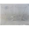 Image 2 : Crystal glass set 11 various cups with 1 vase