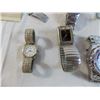 Image 4 : (6) various watches plus 2 pairs of earrings