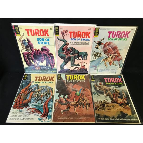 TUROK COMIC BOOK LOT (GOLD KEY COMICS)