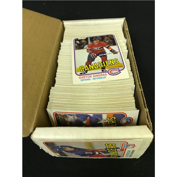 1981-82 O-PEE-CHEE HOCKEY CARD LOT