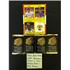 Image 1 : 1991 STUDIO BASEBALL PUZZLE & CARDS PACKS w/ NOLAN RYAN BOX BOTTOM (RARE)