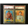Image 1 : 1972 O-PEE-CHEE GRADED HOCKEY CARD LOT