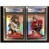 Image 1 : GCG HIGH GRADE HOCKEY CARD LOT (BARRETT HAYTON/ DYLAN COZENS)