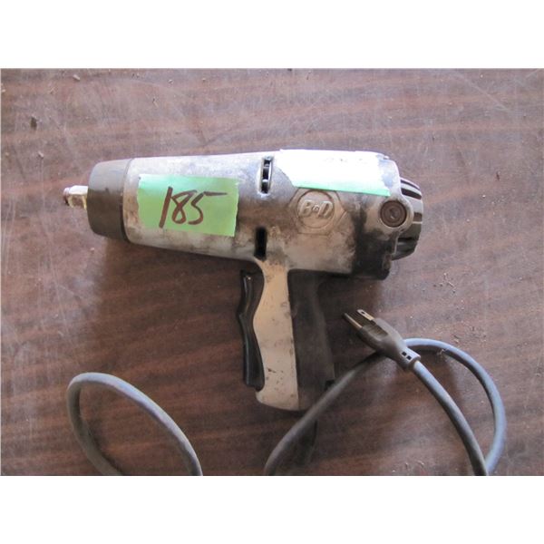 Black and Decker electric impact wrench