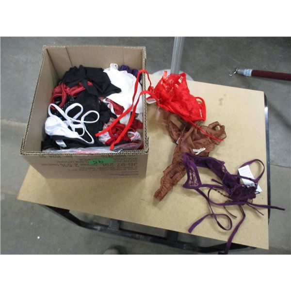 NEW (STORE CLOSE-OUT):  BOX OF SEXY LINGERE