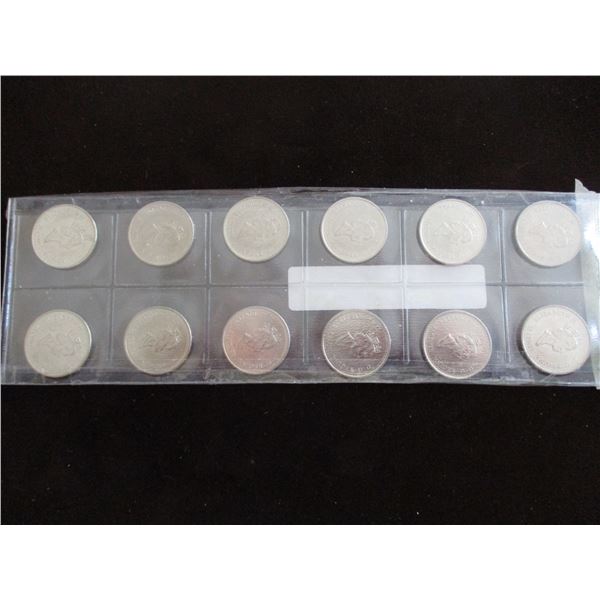 MILLENIUM CANADA QUARTER SET