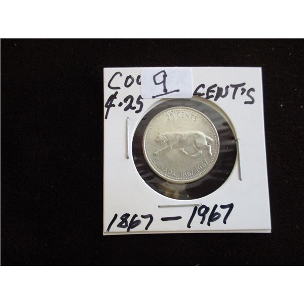 1967 CANADA COUGAR NICKEL