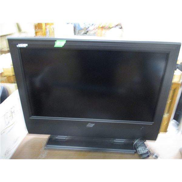 45" FLAT SCREEN TV C/W REMOTE
